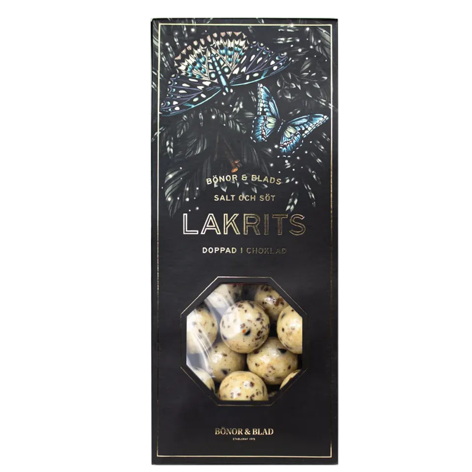 Bönor & Blad B&B Lakrits Cappuccino lakrits kaffesmak