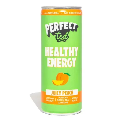PerfectTed Juicy Peach kolsyrad matcha persika