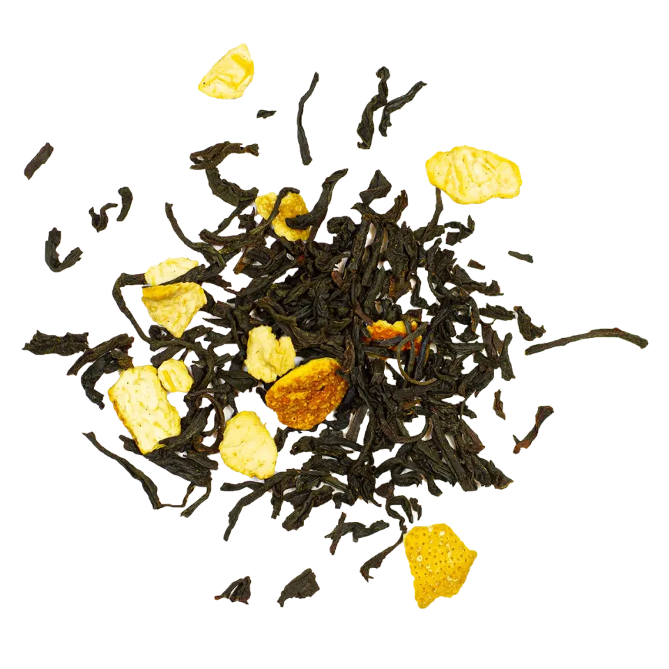 Bönor & Blad Ringen Lady Grey svart te 100 g citron