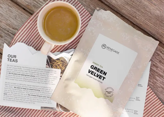 CG Green Velvet grönt te 150g mild mango
