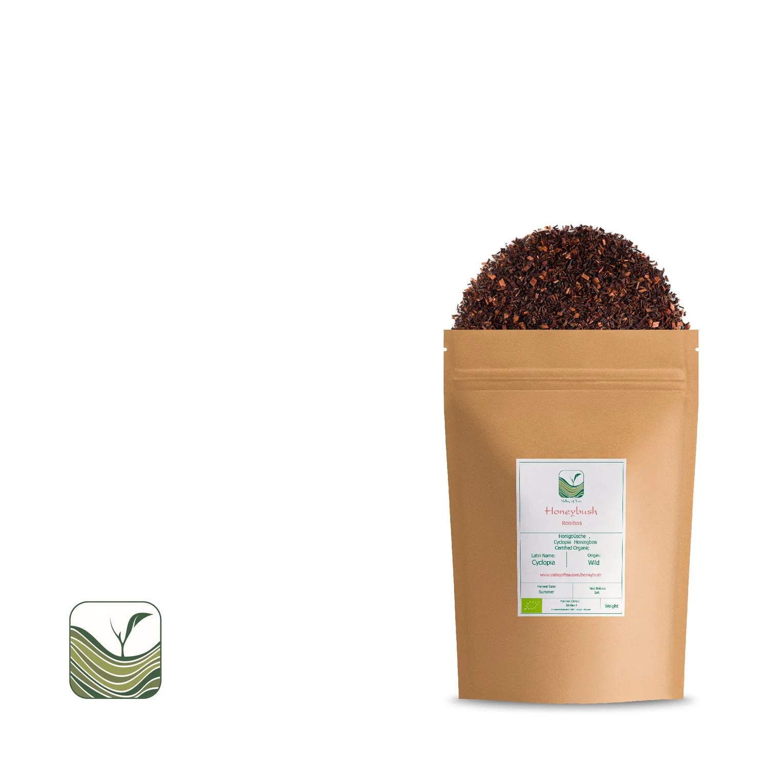 Valley of Tea Honeybush örtte 100g koffeinfri