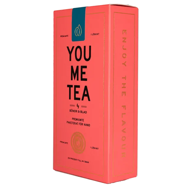 Bönor & Blad You Me Tea Söderte svart te 90 g rosor
