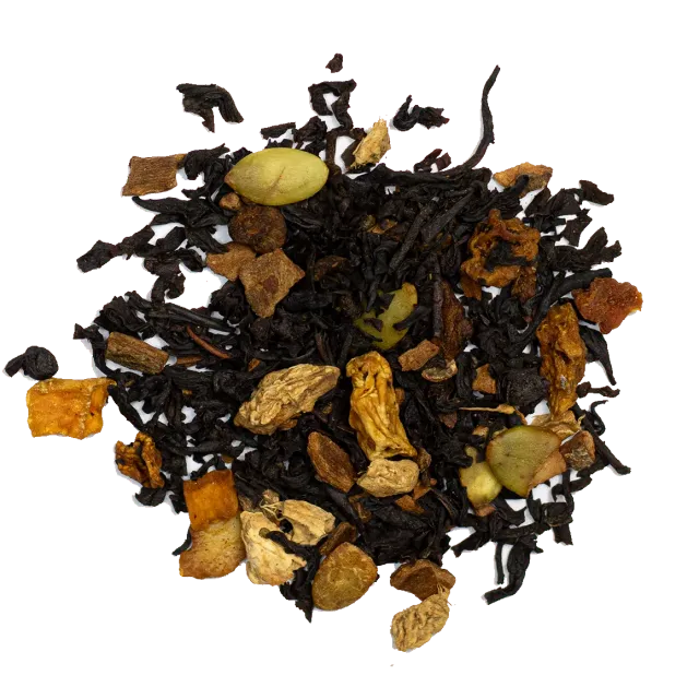 Bönor & Blad Pumpkin Chai svart te 100 gr kryddig