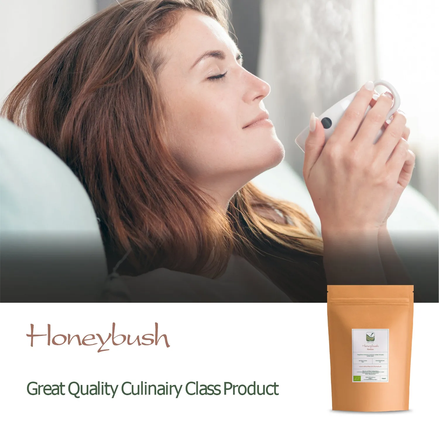Valley of Tea Honeybush örtte 100g koffeinfri