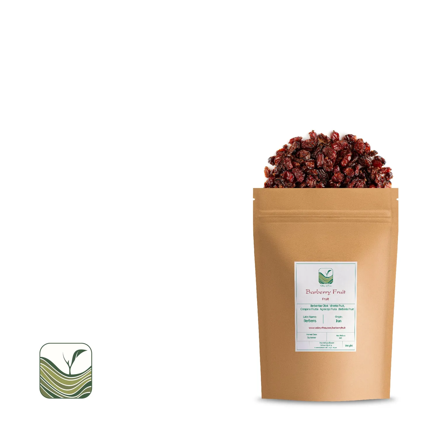 Valley of Tea Berberisbär torkade 200g syrliga