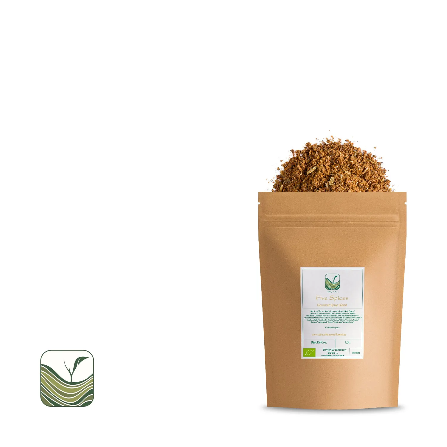 Valley of Tea Femkryddor kryddblandning 350 g kinesisk
