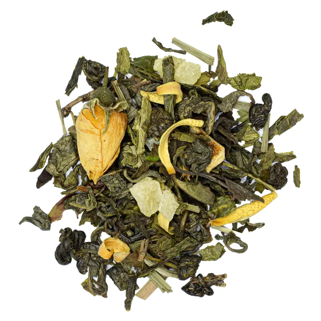 Bönor & Blad Lemon Blossom grönt te citron 100 gr