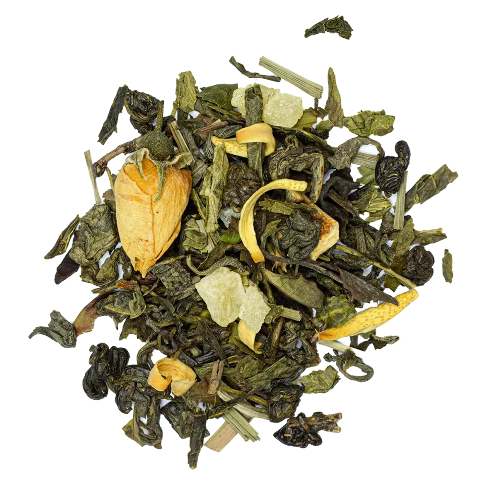 Bönor & Blad Lemon Blossom grönt te citron 100 gr