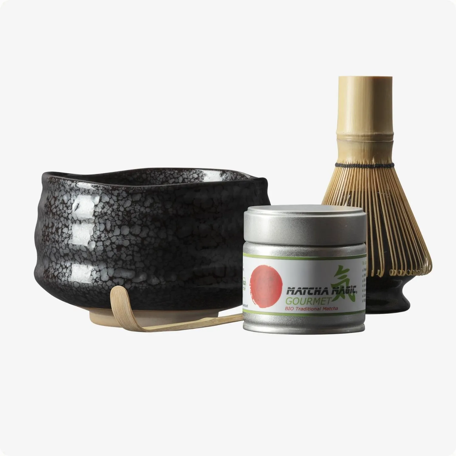 Matcha Magic Haiiro matchaset keramik skål visp