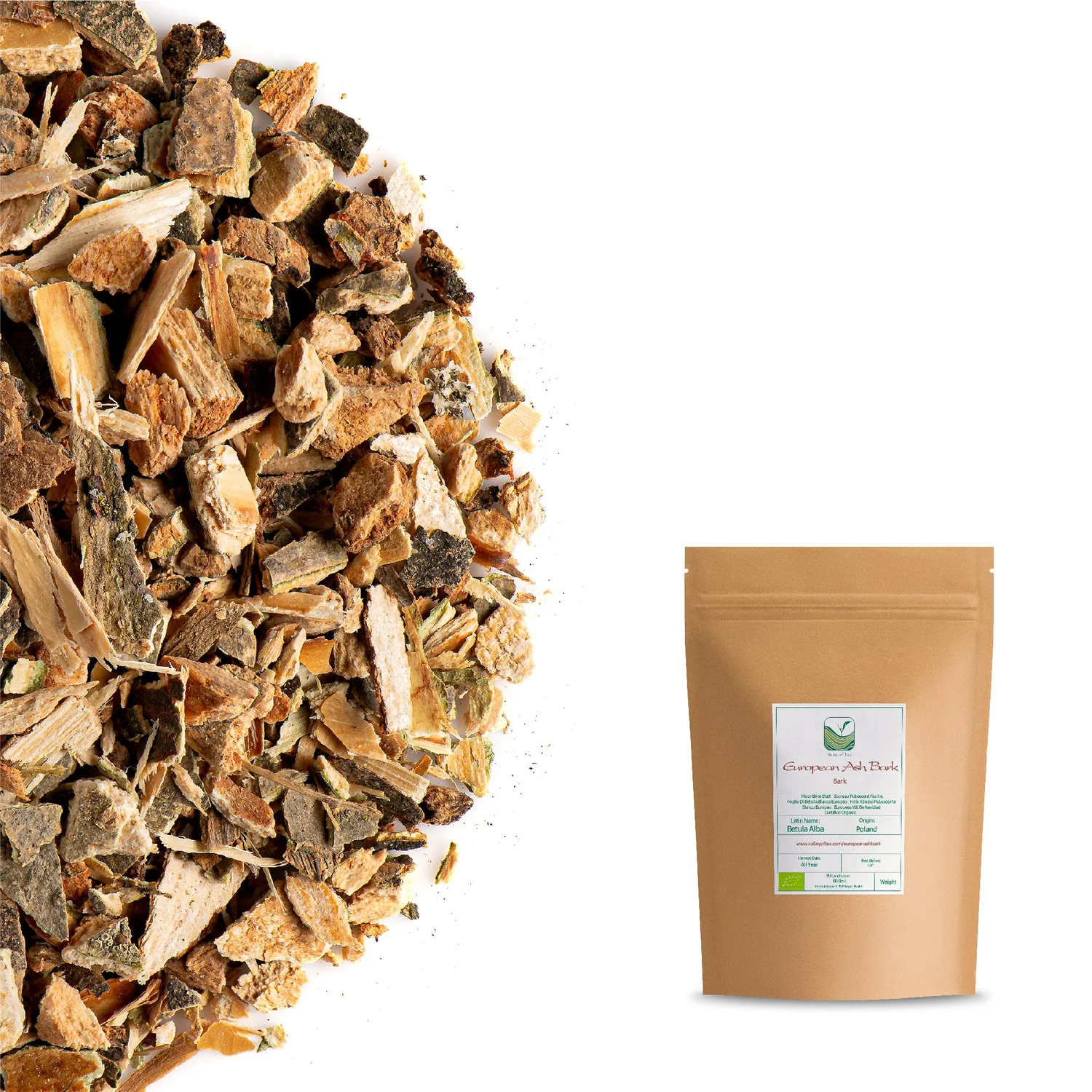 Valley of Tea Askbark 200 g örtte bark