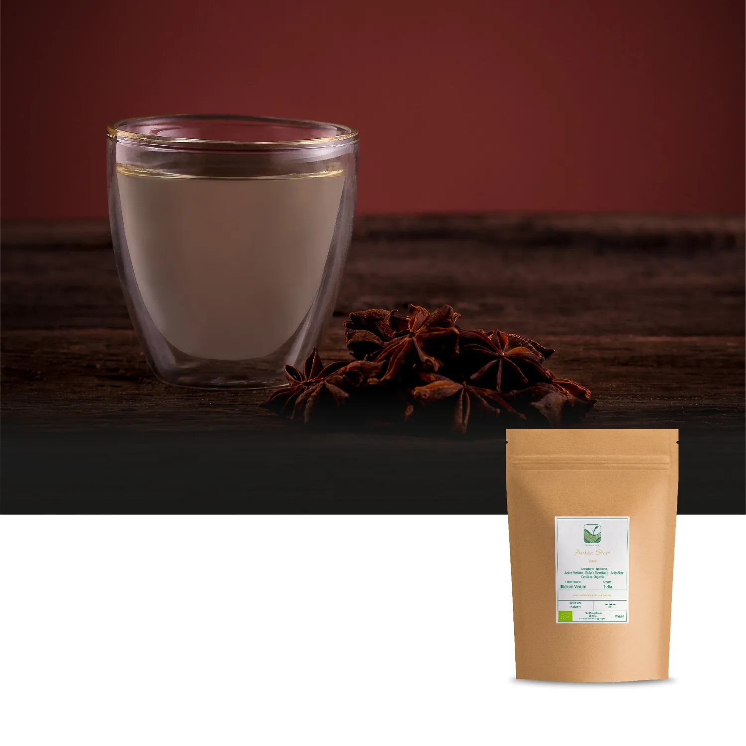 Valley of Tea Stjärnanis ekologisk krydda 100g hel