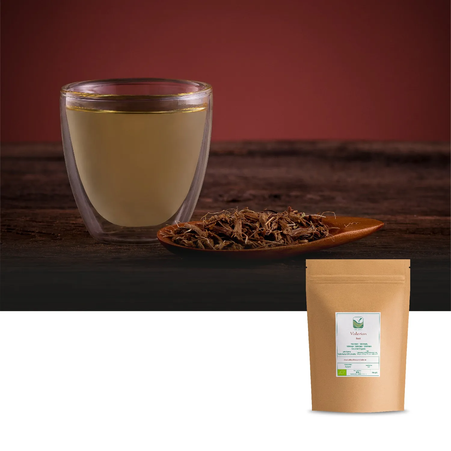 Valley of Tea Vänderot örtte lösvikt 100g barrskog