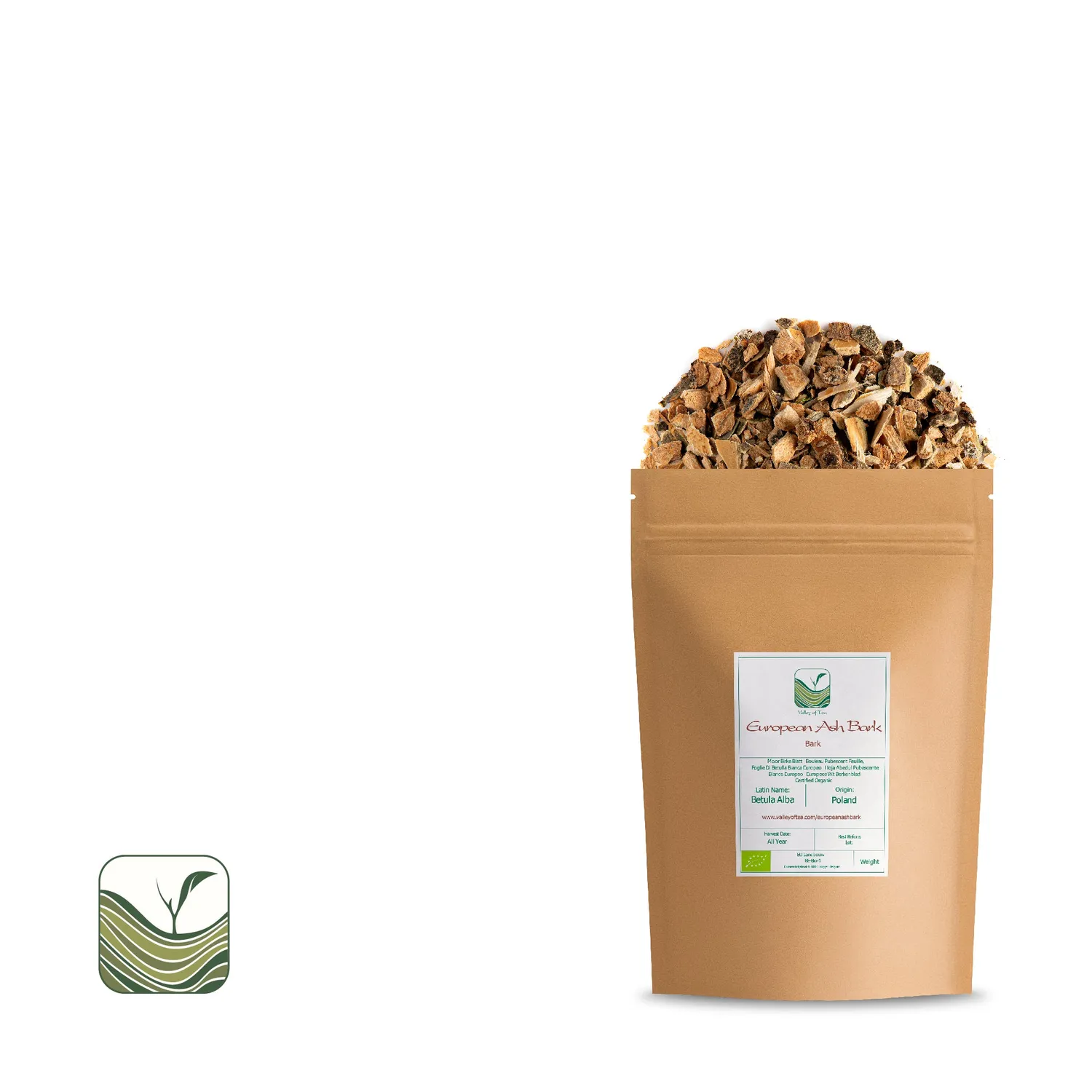 Valley of Tea Askbark 200 g örtte bark
