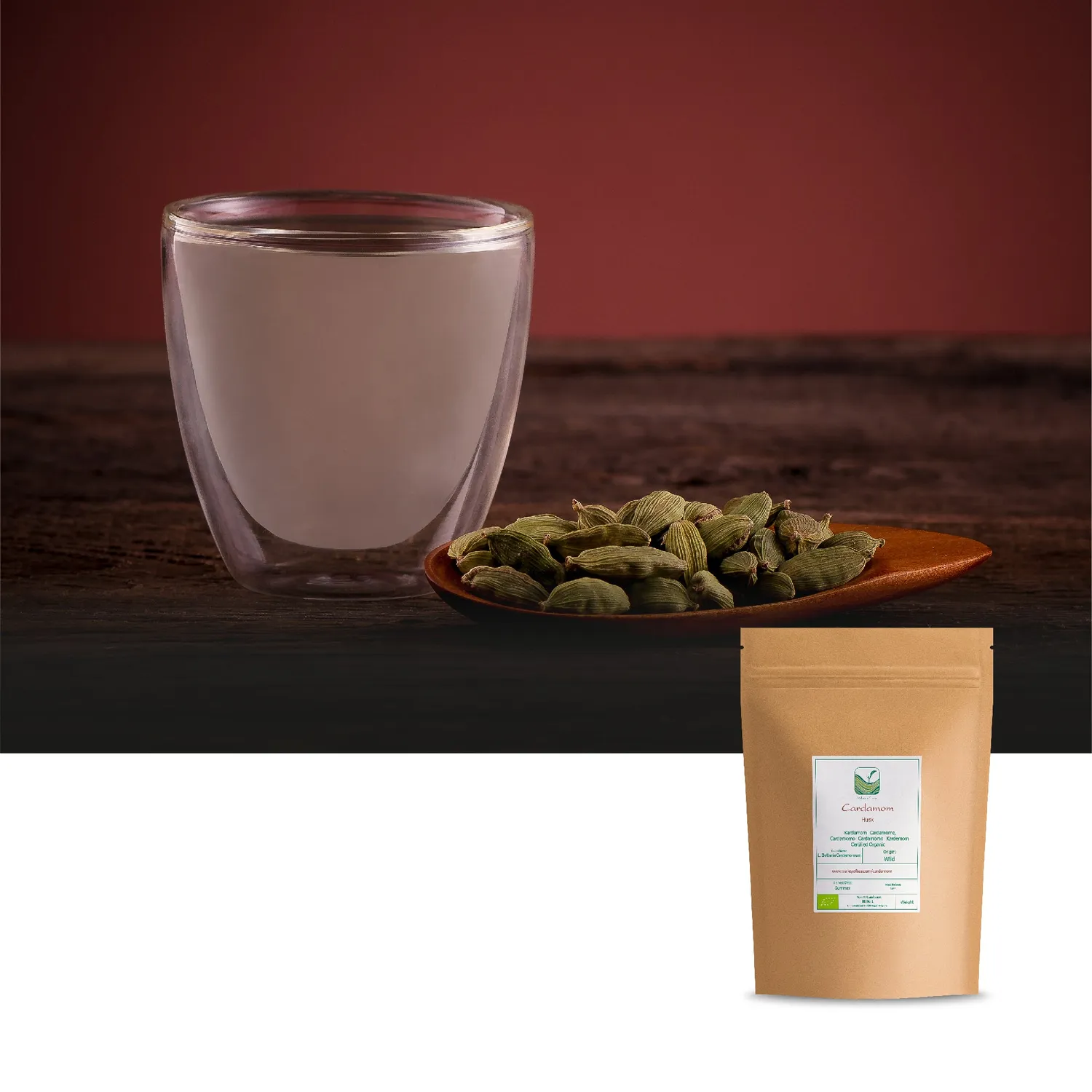 Valley of Tea Kardemumma te 100g lösvikt kryddig