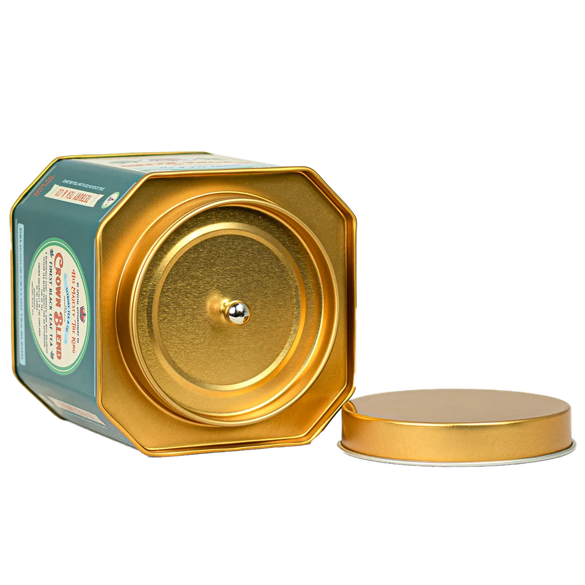 Bönor & Blad Crown Blend teburk plåt retro