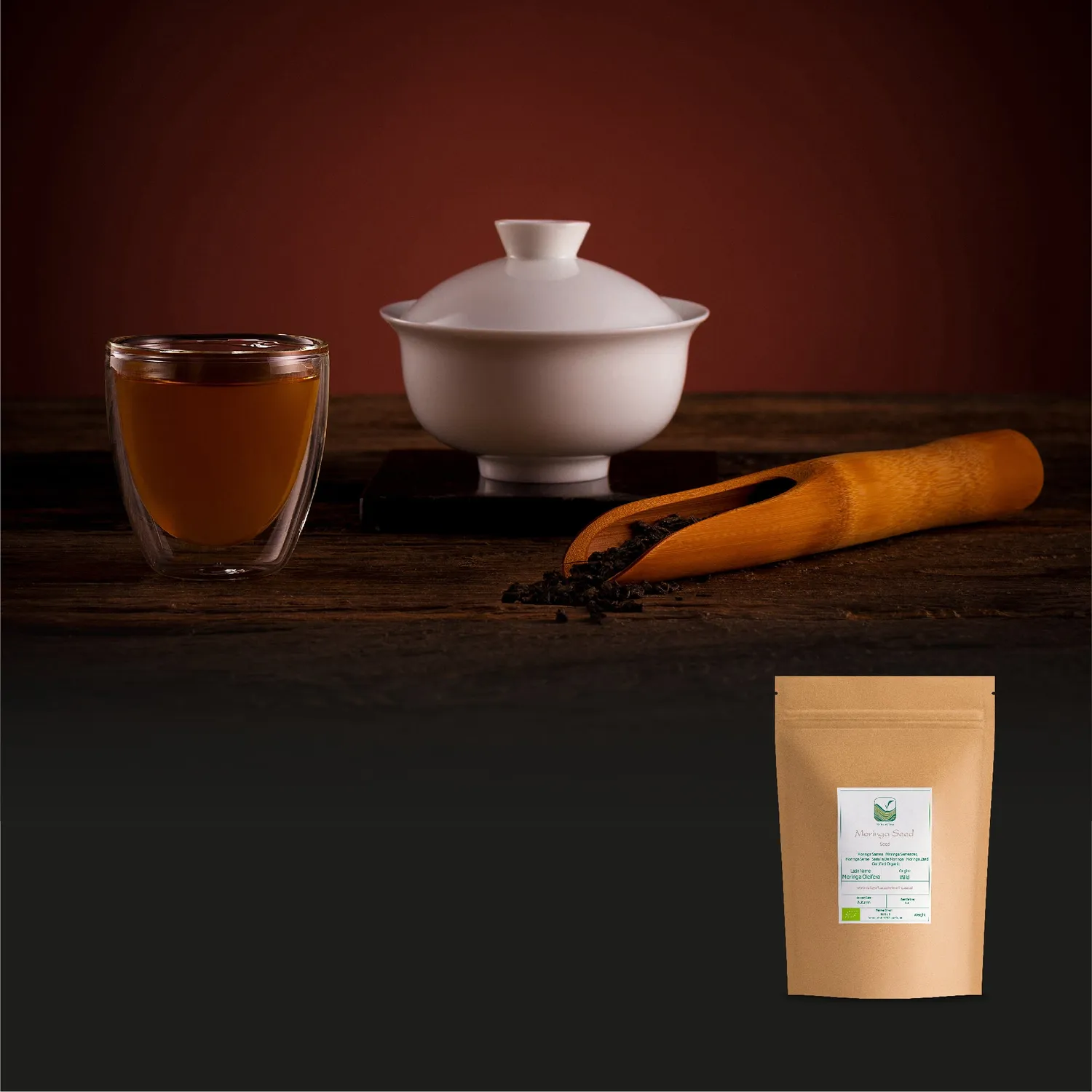 Valley of Tea Gunpowder grönt te 100g rökig
