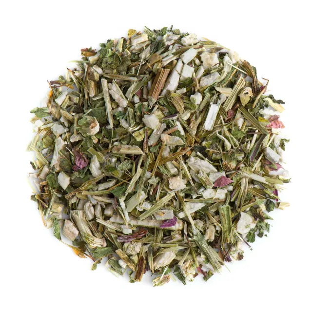 Valley of Tea Rödsolhattsblad örtte 100g koffeinfri