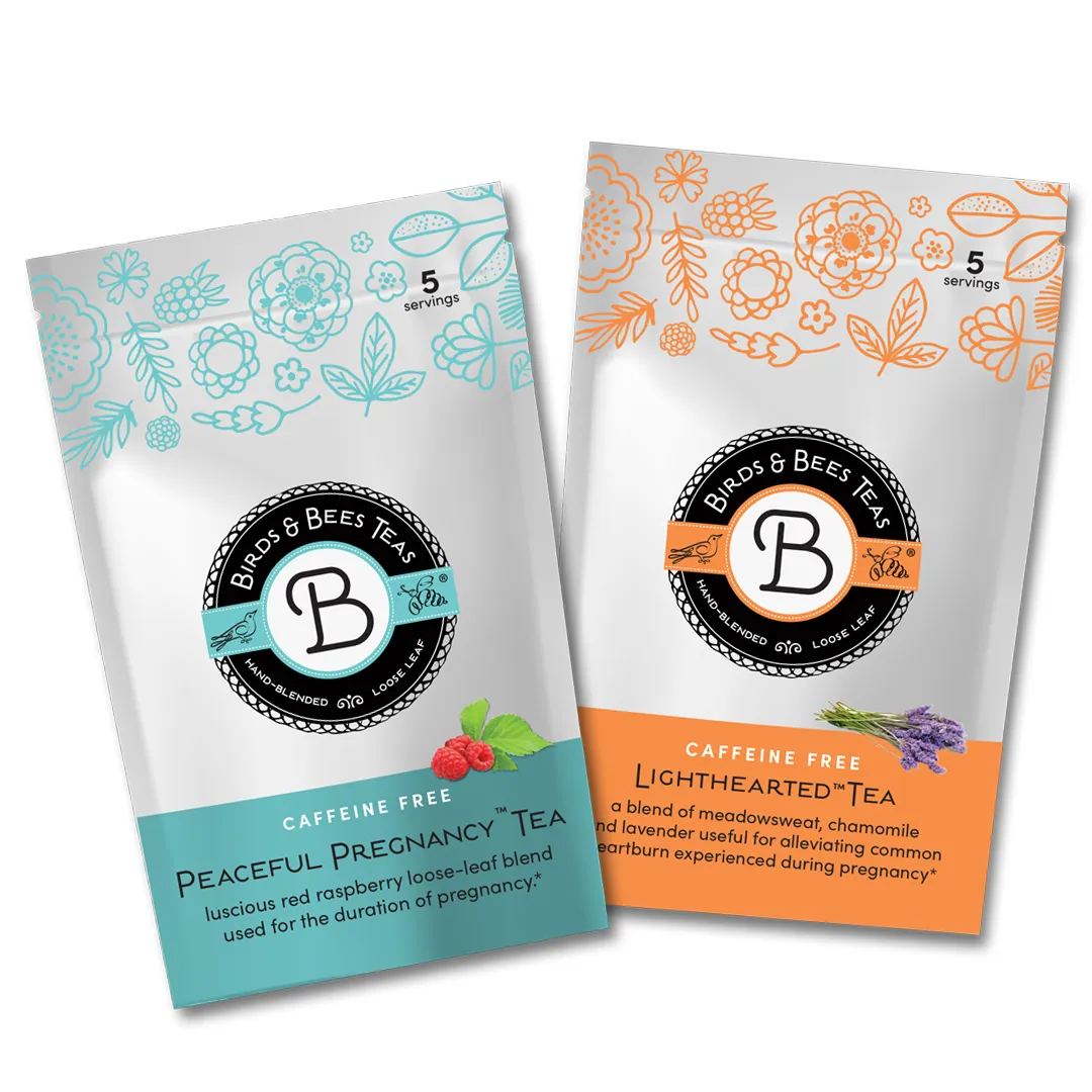 Birds & Bees Trimester örtte första trimestern 2-pack
