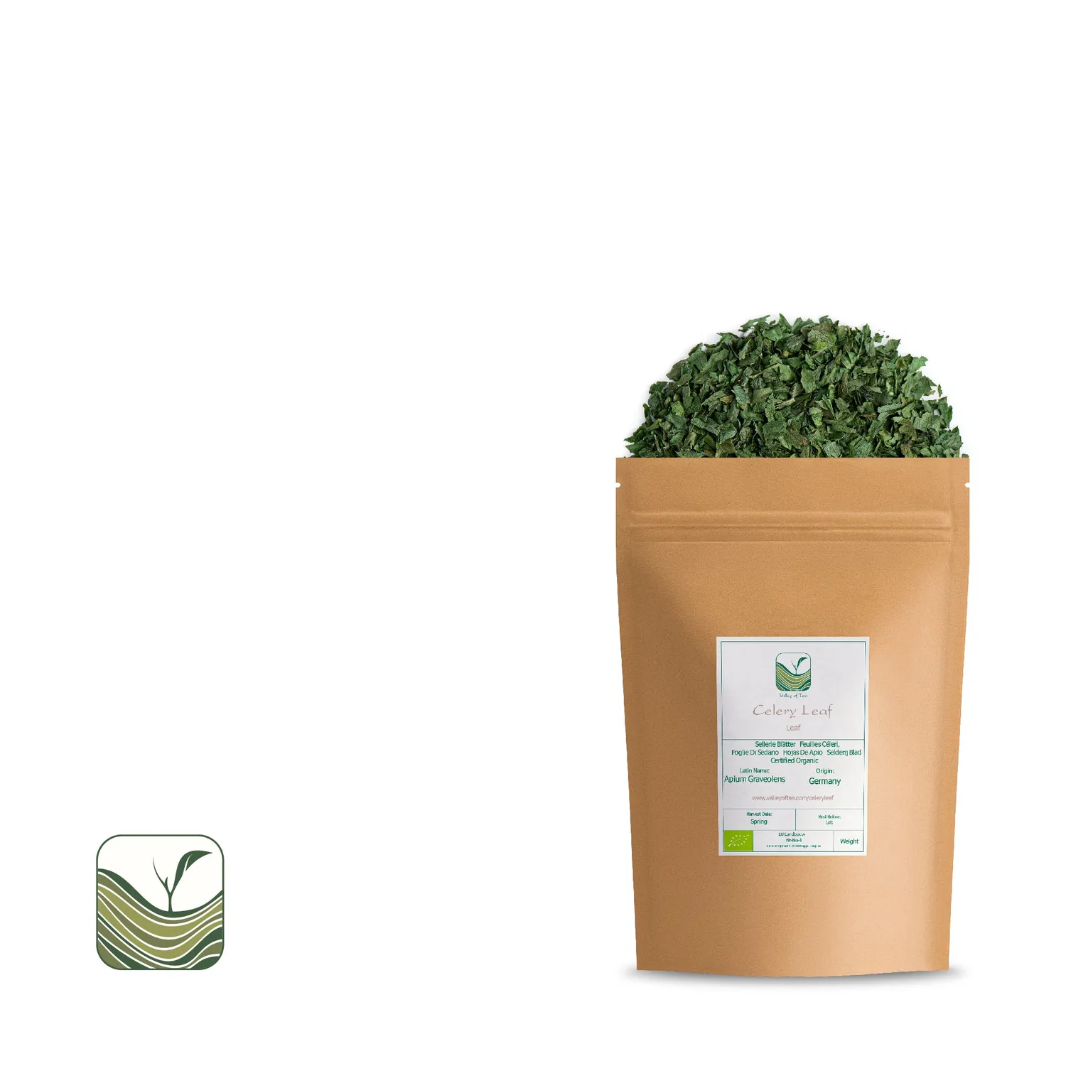 Valley of Tea Selleriblad örtkrydda 100g lösvikt