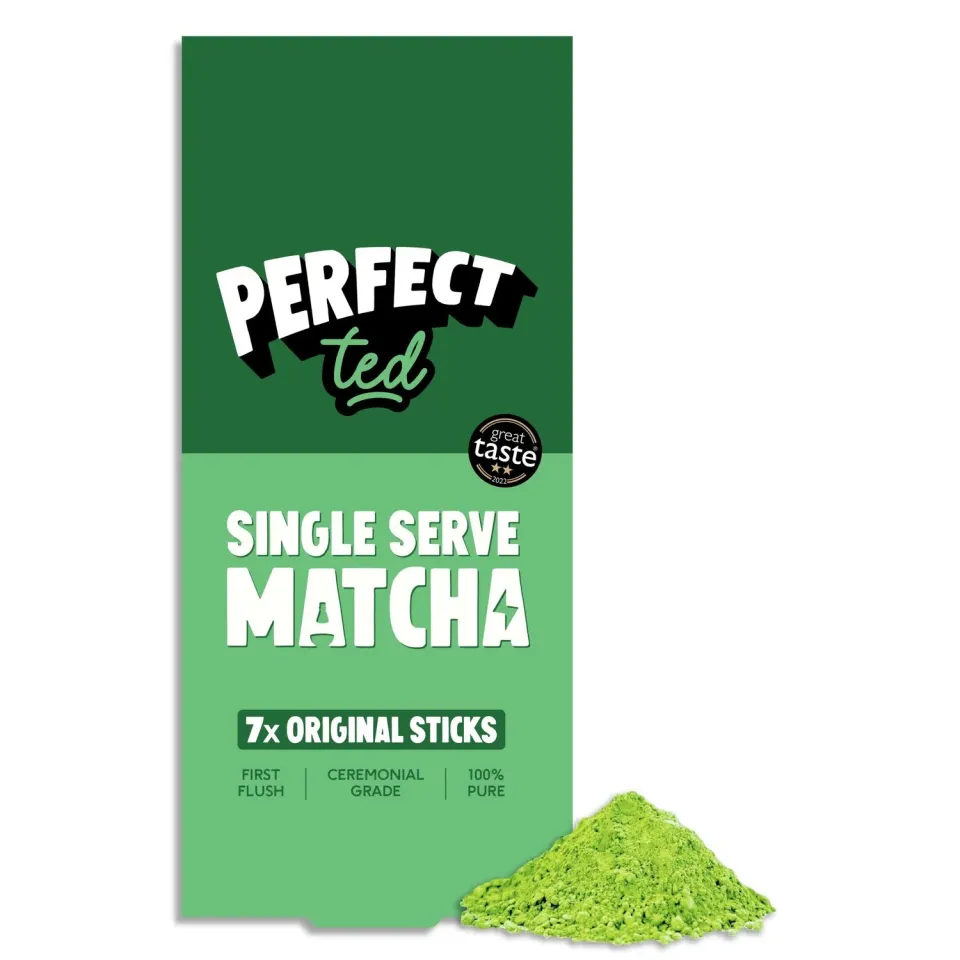 Perfect Ted Single Serve matcha sticks 7x1,5g ceremoniell