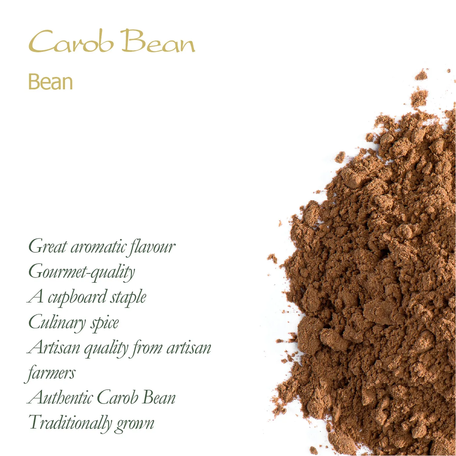 Valley of Tea Carob Nibs Raw carob 250 g koffeinfri