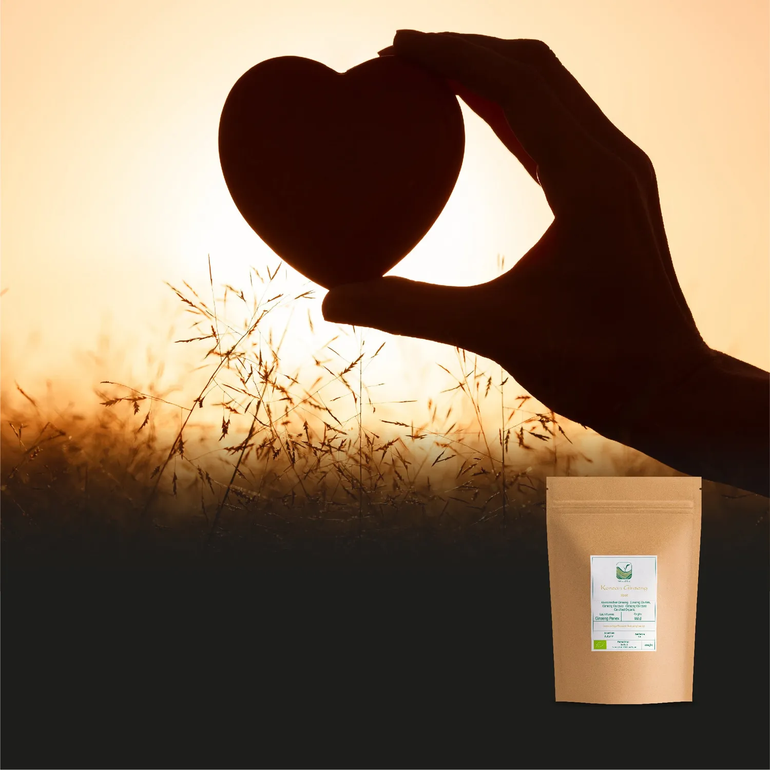 Valley of Tea koreansk ginseng rot 20g ekologisk
