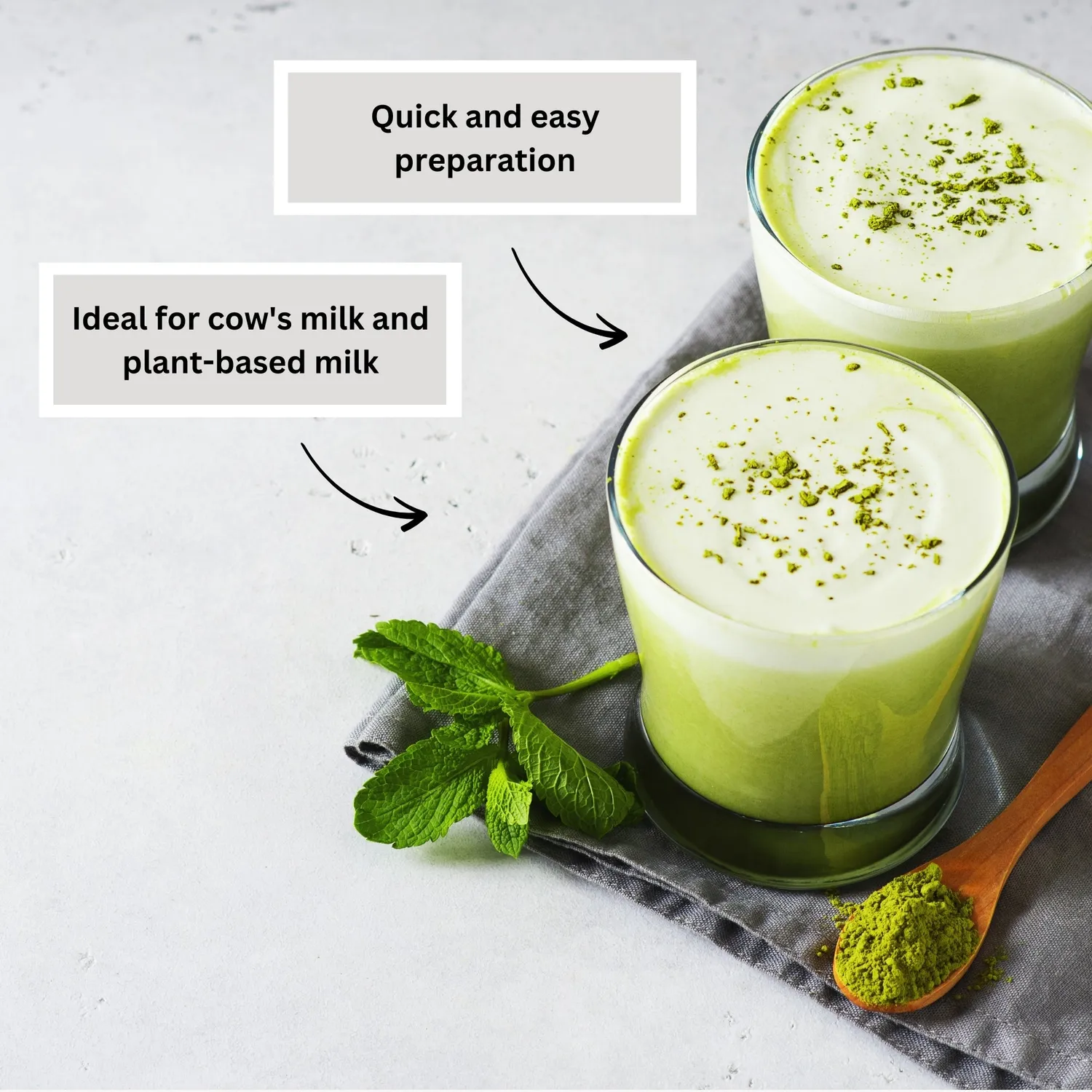 Matcha Magic Latte Mix kokossocker 200 g söt