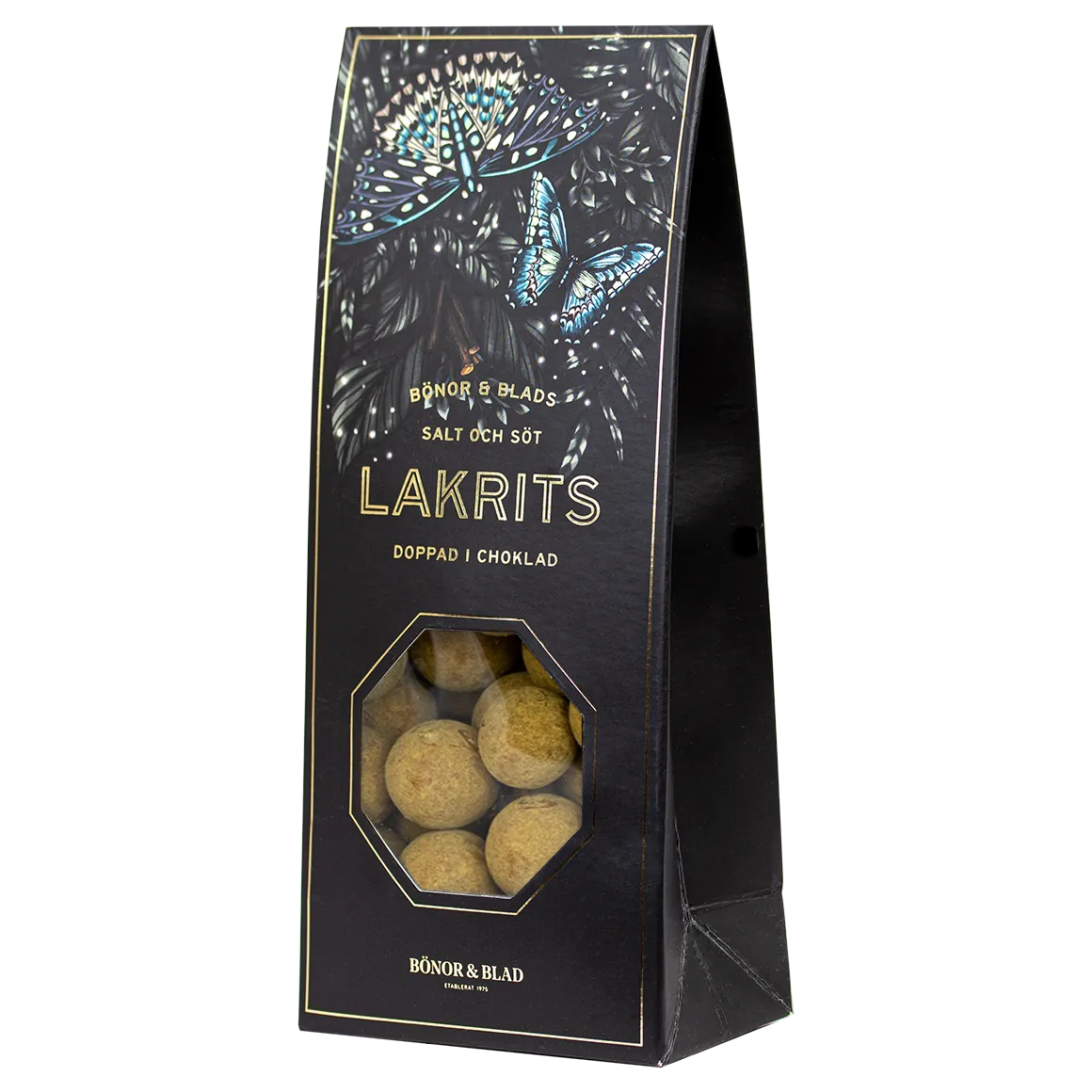 B&B Lakrits vit chokladlakritskula saltlakrits