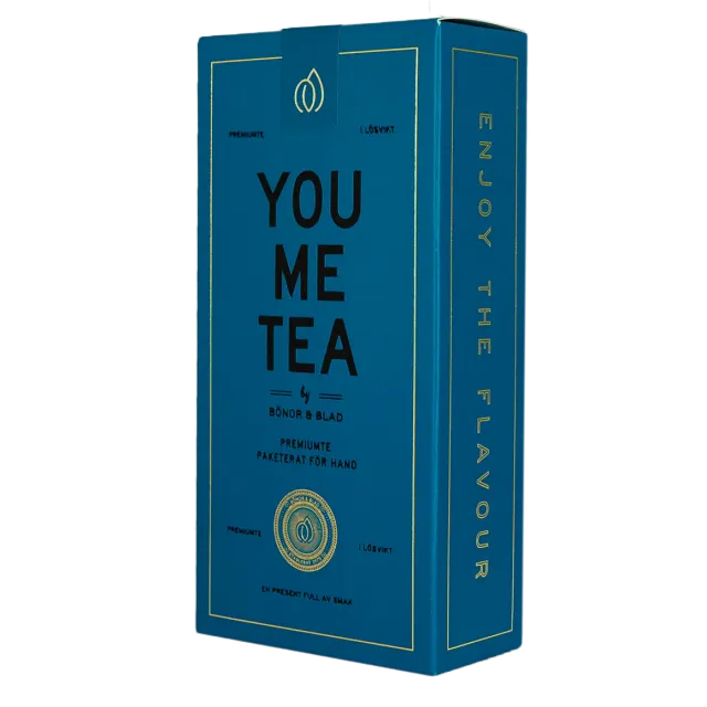 Bönor & Blad You Me Tea Teal teburk 100 g