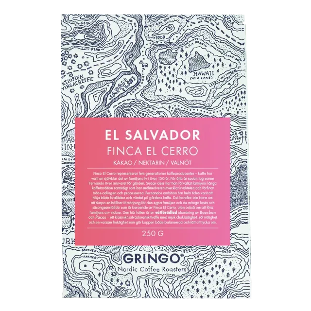 Bönor & Blad El Salvador Finca El Cerro kaffe tvättat