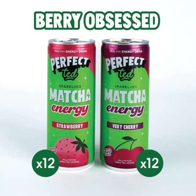 Perfect Ted berry matchadryck 24-pack jordgubb körsbär