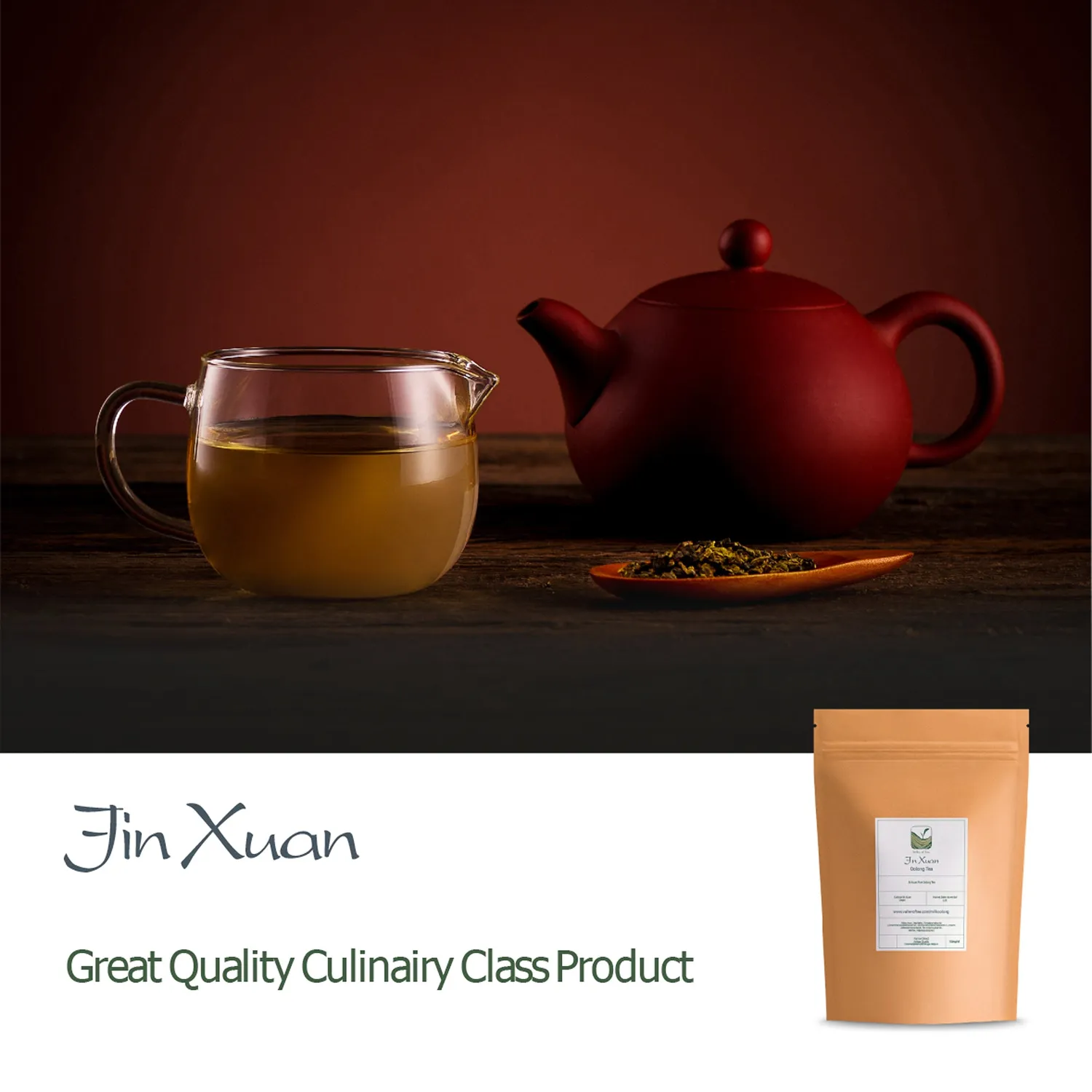 Valley of Tea Jin Xuan oolongte 50 g mjölkig