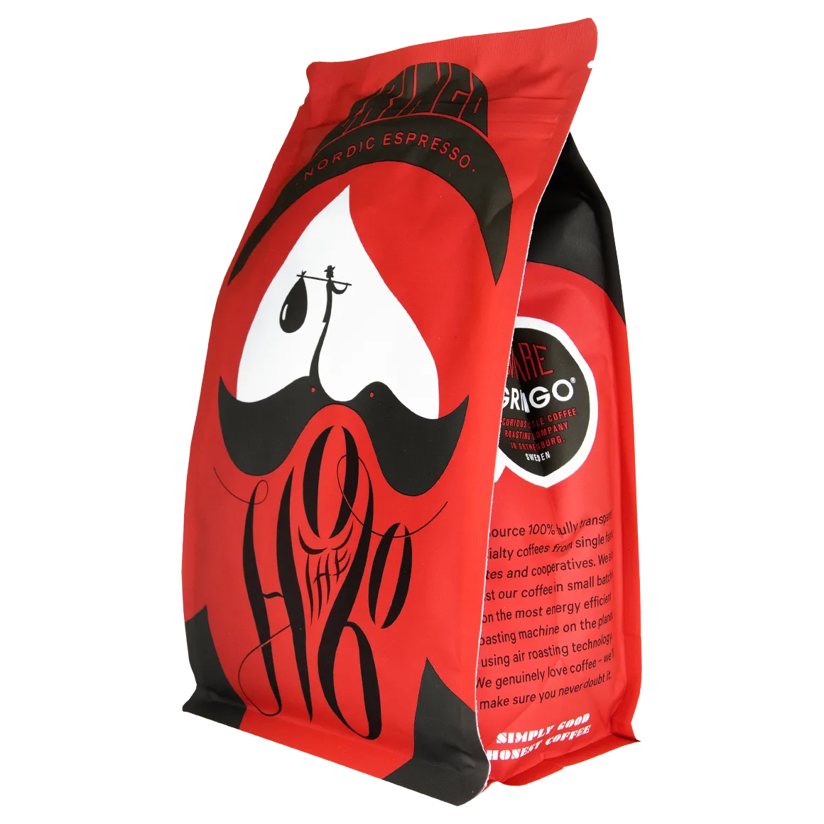 Gringo The Hobo espresso kaffebönor 500 g mörkrost