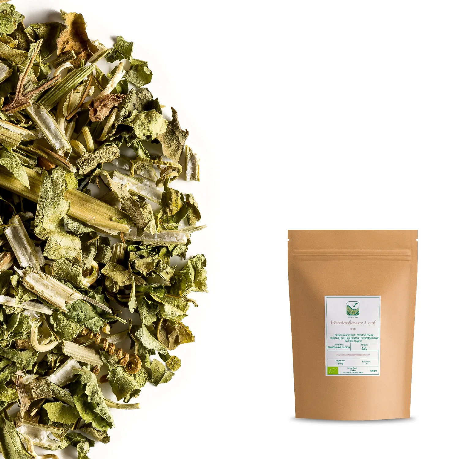 Valley of Tea Passionsblomma örtte lösvikt 50g mild