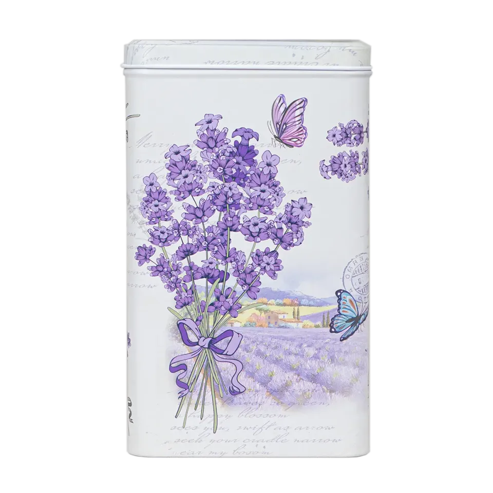 Bönor & Blad Ringen Lavendel & Fjäril burk mellan 400 g