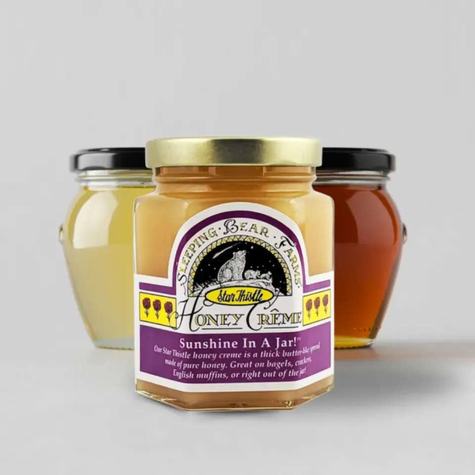 Sleeping Bear Farms Honey Creme honungskräm 227 g frukt