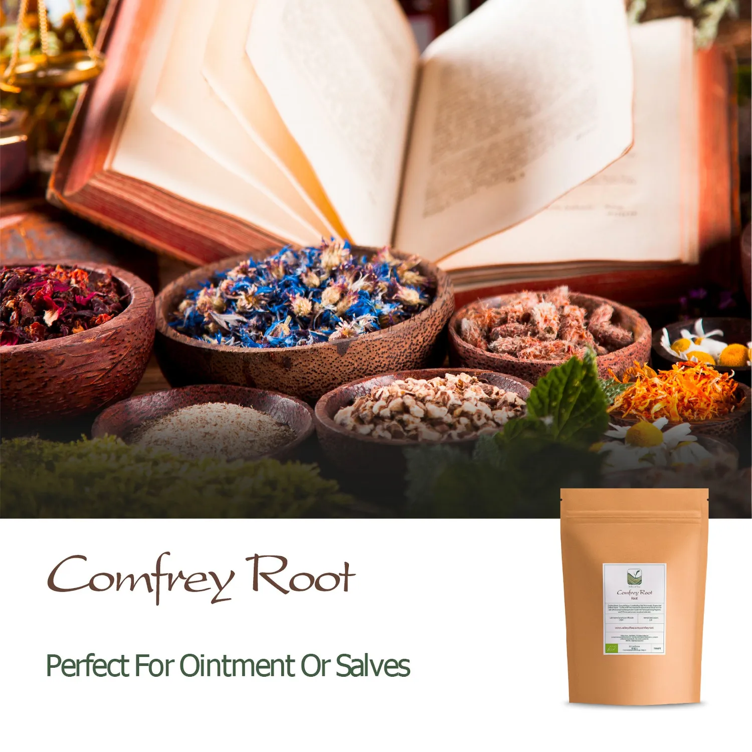 Valley of Tea Kamfrörot rot 100g ekologisk