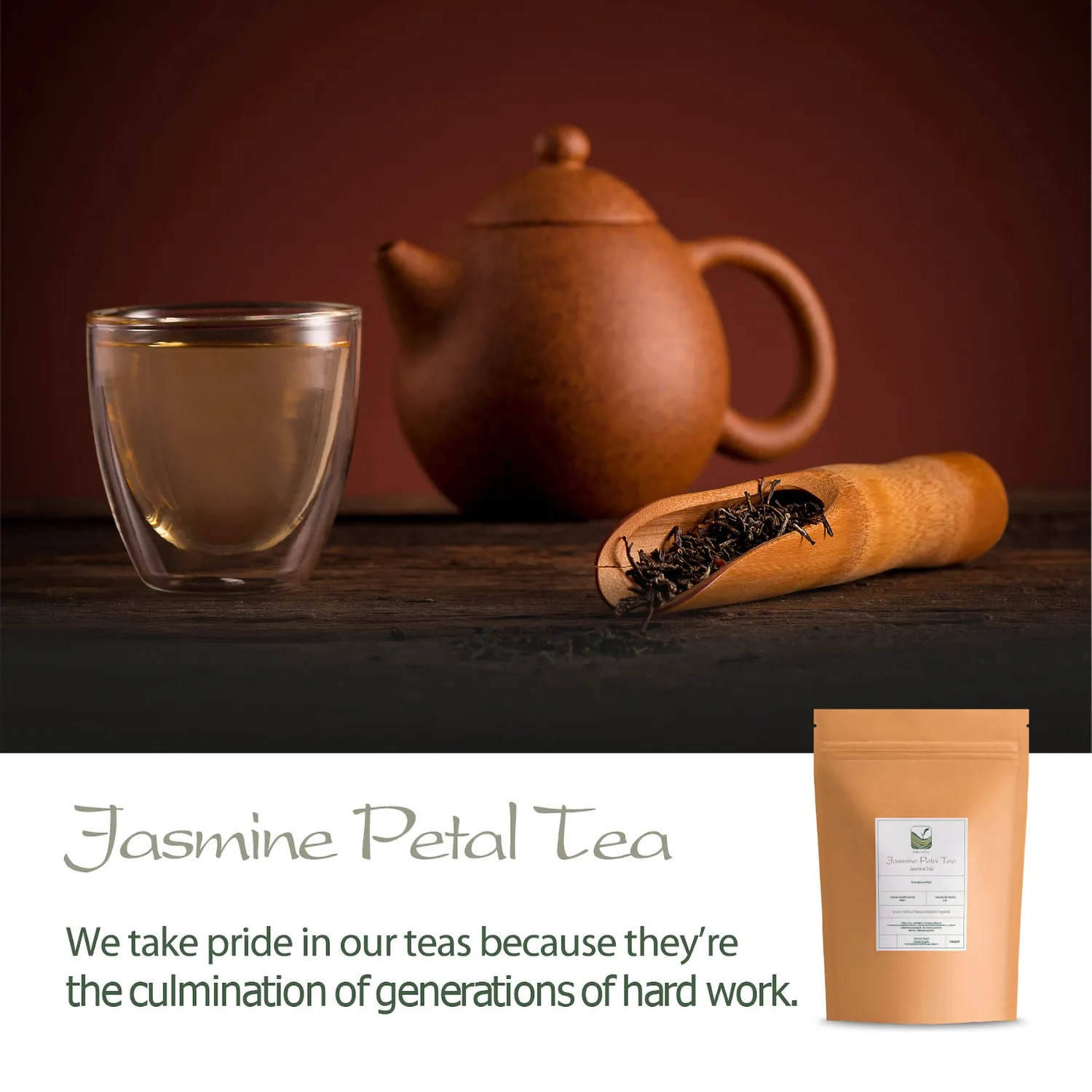 Valley of Tea Jasmin Grönt Te 75 g milt