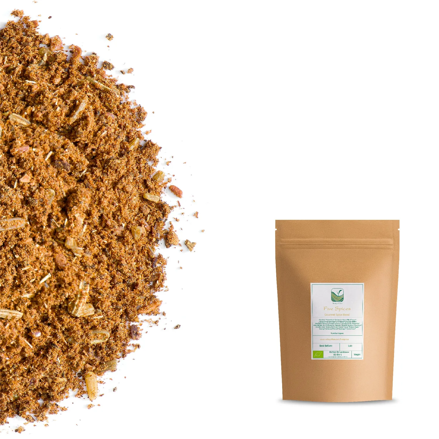 Valley of Tea Femkryddor kryddblandning 350 g kinesisk