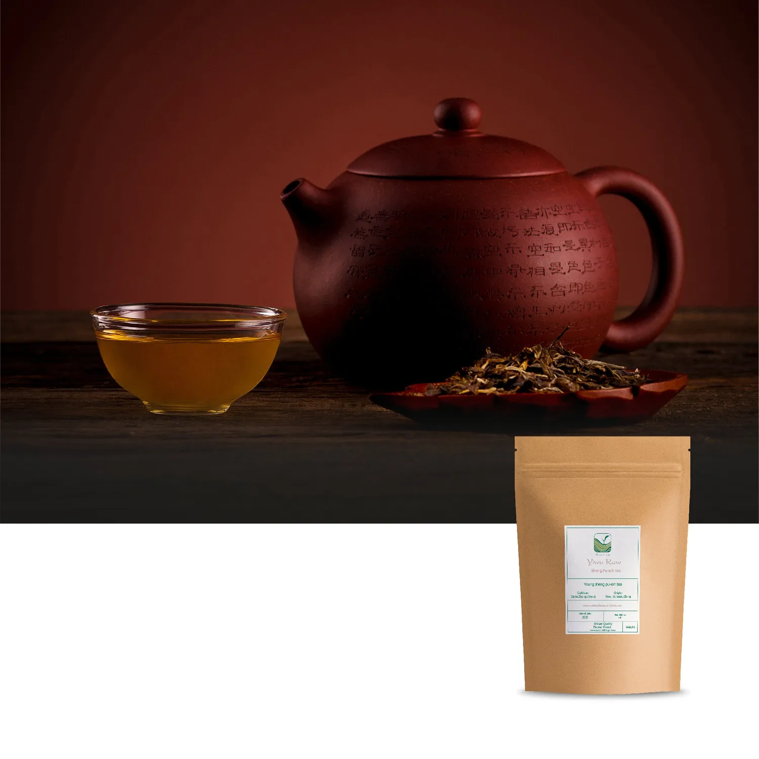 Valley of Tea Yiwu Raw pu-erh te 50 g sheng