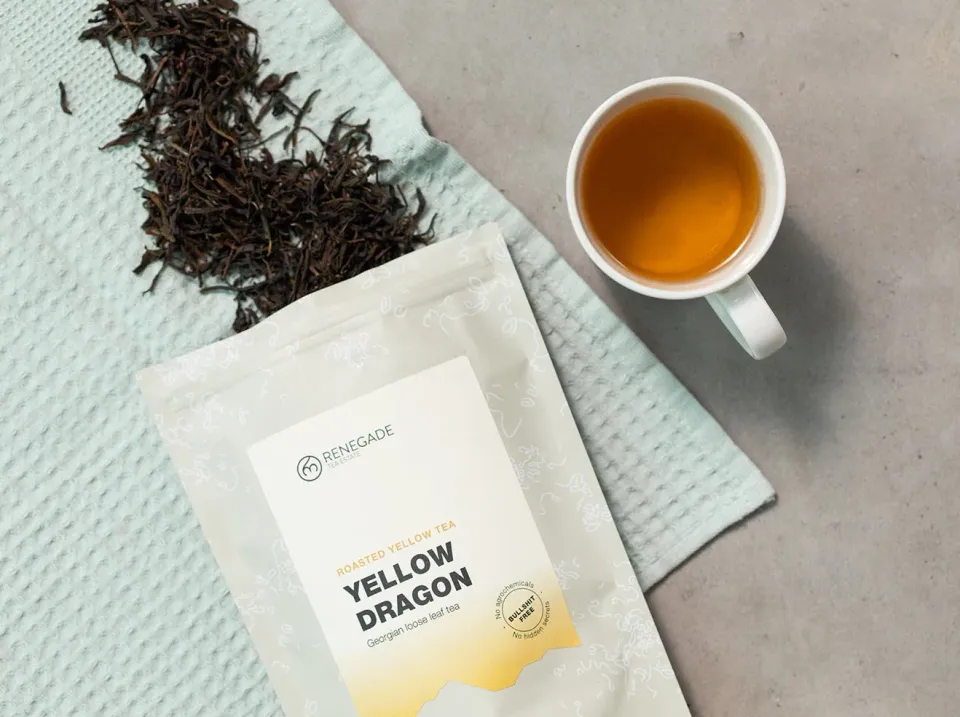 Renegade Tea Estate Yellow Dragon gult te 150 g rostat