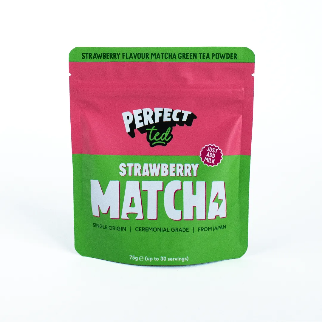 Perfect Ted Strawberry Everything Kit matchakit jordgubb umami