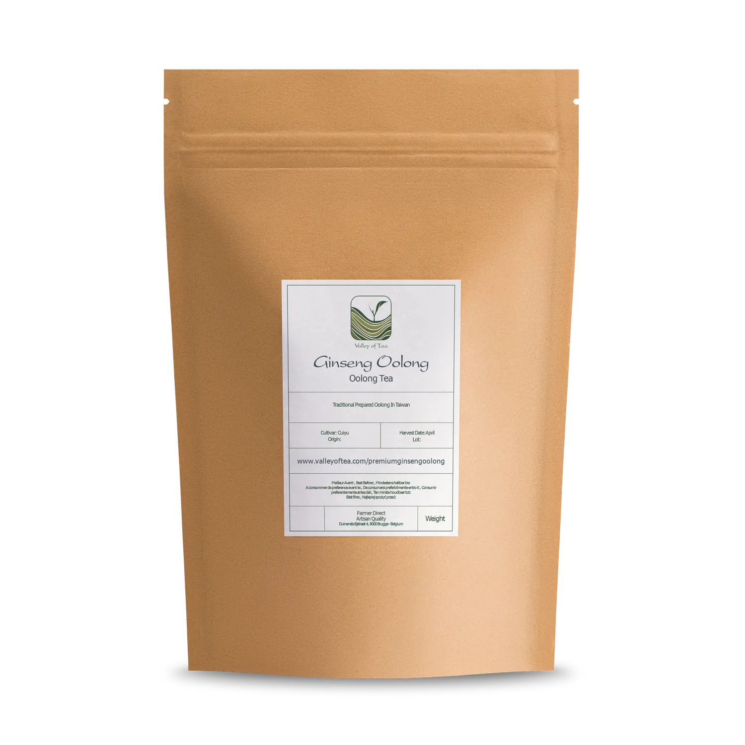 Valley of Tea Ren Shen Lan Gui Ren Imperial oolongte 100g