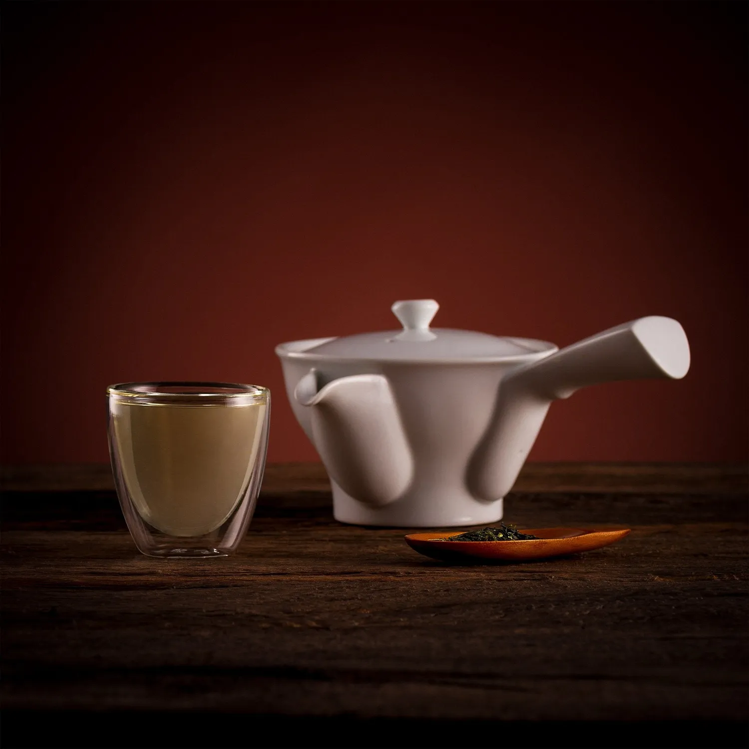 Valley of Tea Berömdagröna grönt te presentask 5-sorter
