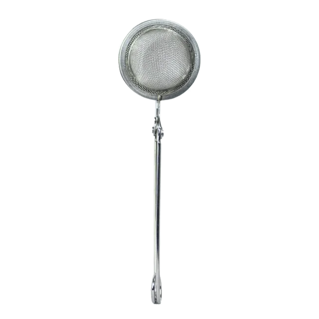Bönor & Blad Tetång Kula Silver tesil rostfri