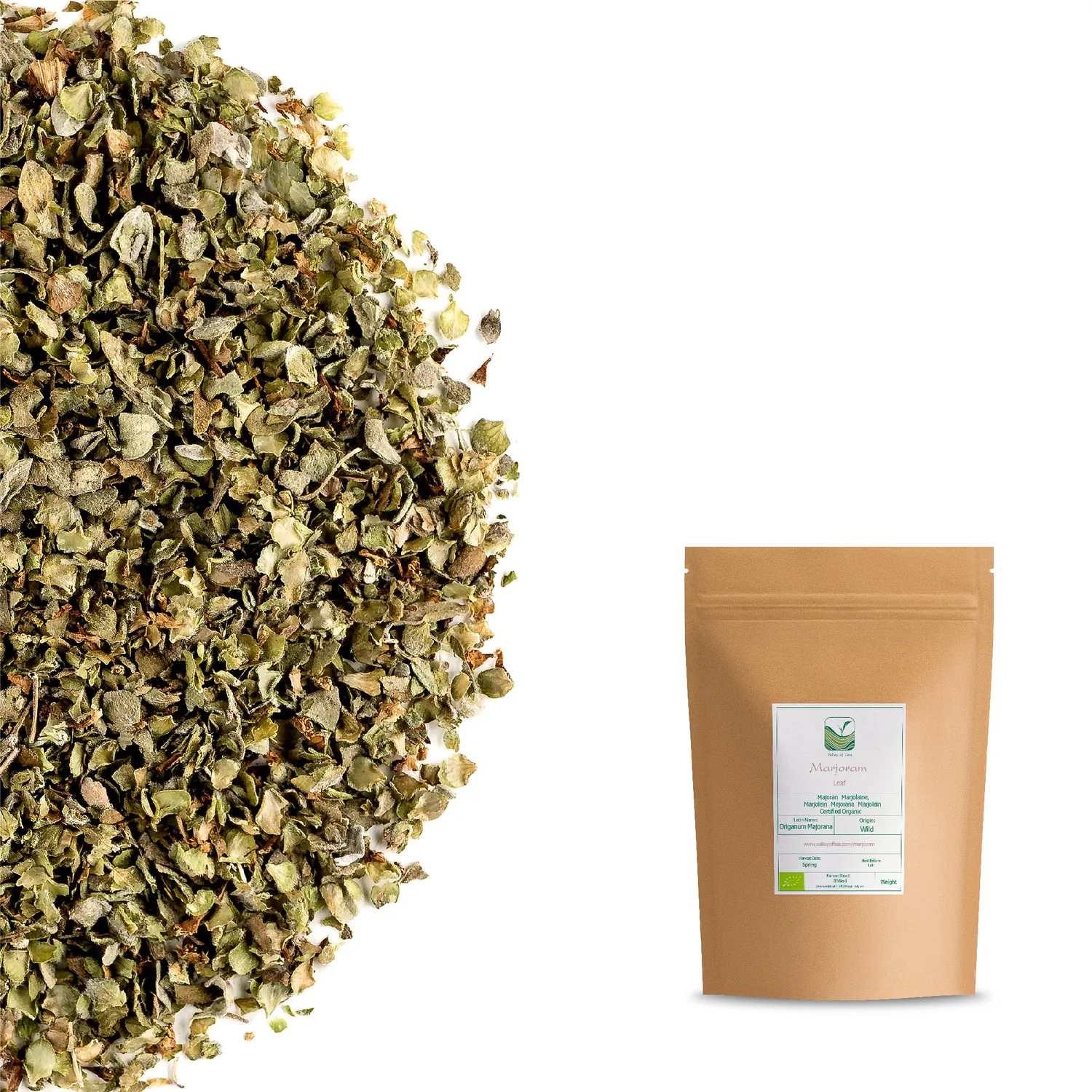 Valley of Tea Mejram krydda 100 g lösvikt ekologisk