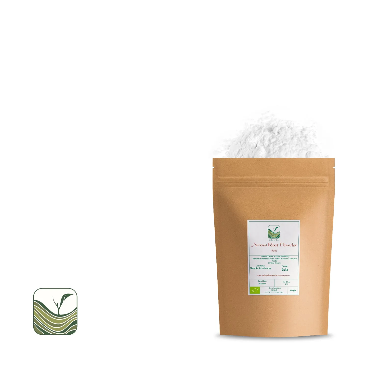 Valley of Tea Arrowrot förtjockningsmedel 200g glutenfri