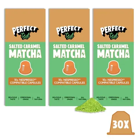 PerfectTed Salt Karamell matchakapslar söt-salt