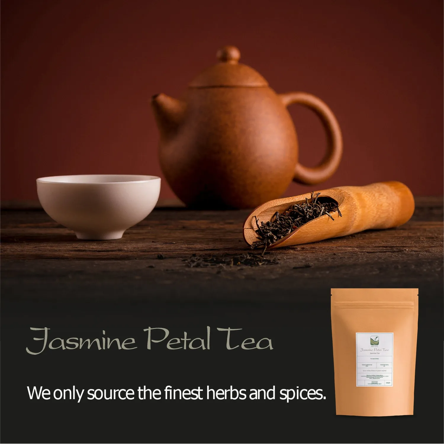 Valley of Tea Jasmin Grönt Te 75 g milt