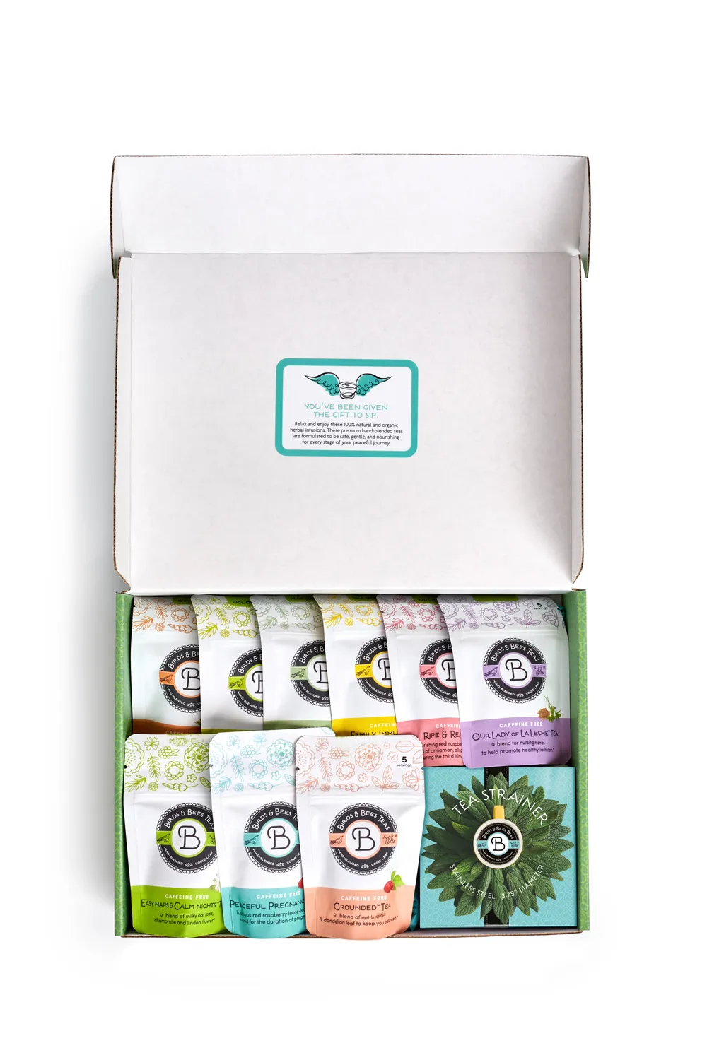 Birds & Bees Pregnancy Tea örtte presentbox 9 smaker